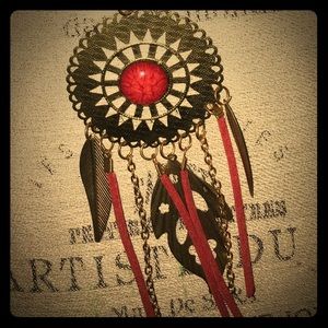 Dream catcher necklace